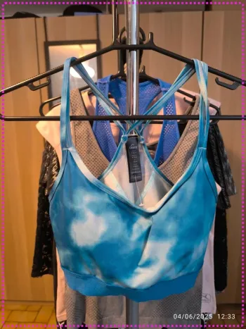 Brassière Sport bleu (M)