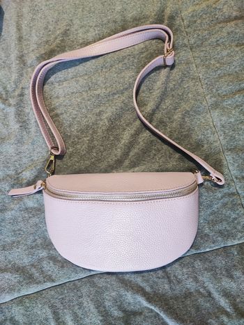 Sac banane bandoulière lila