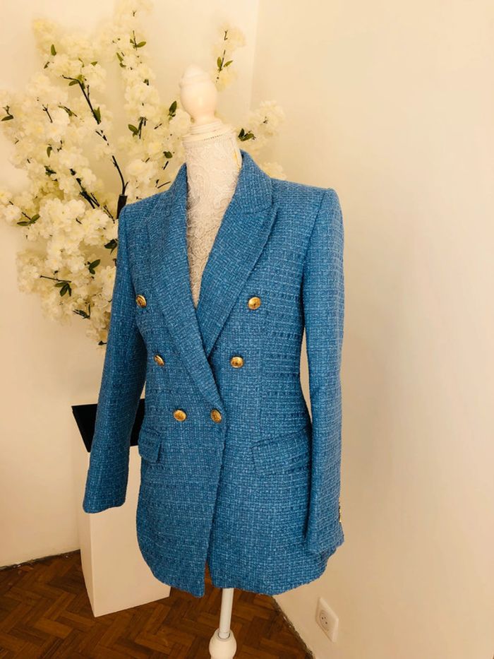 Élégant blazer Zara neuf taille M - photo numéro 3