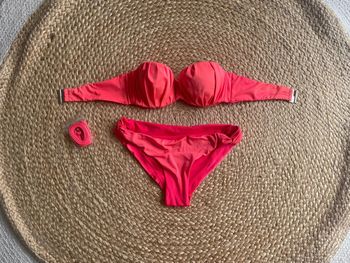 Maillot de bain rose/fluo 36 H&M