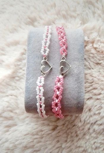 Bracelet mère fille cœur