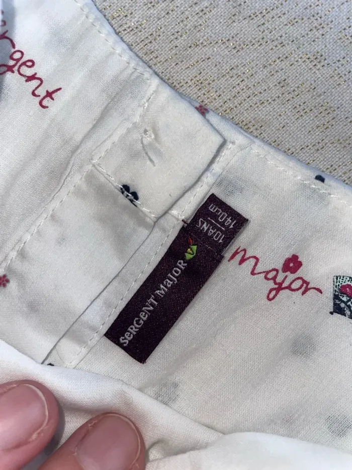 Blouse sergent major 10 ans neuve - photo numéro 5