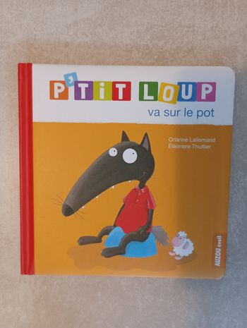 Livre p'tit loup va sur le pot