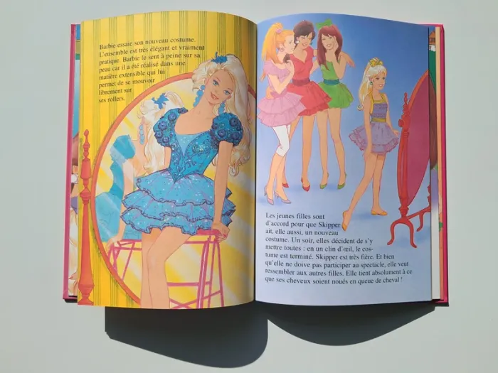Livre Barbie Star du Roller - photo numéro 3
