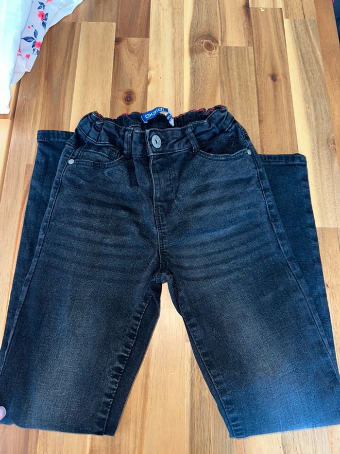 Jeans fille okaidi 8 ans - photo numéro 2