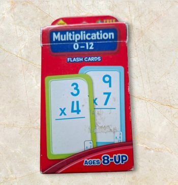 Jeu de carte Multiplication