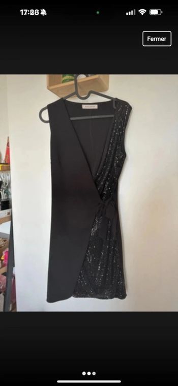 Robe avec sequins