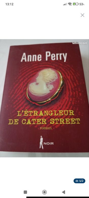 Vend livre l'étrangleur de carte street