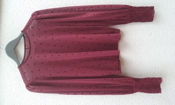 blouse transparente femme