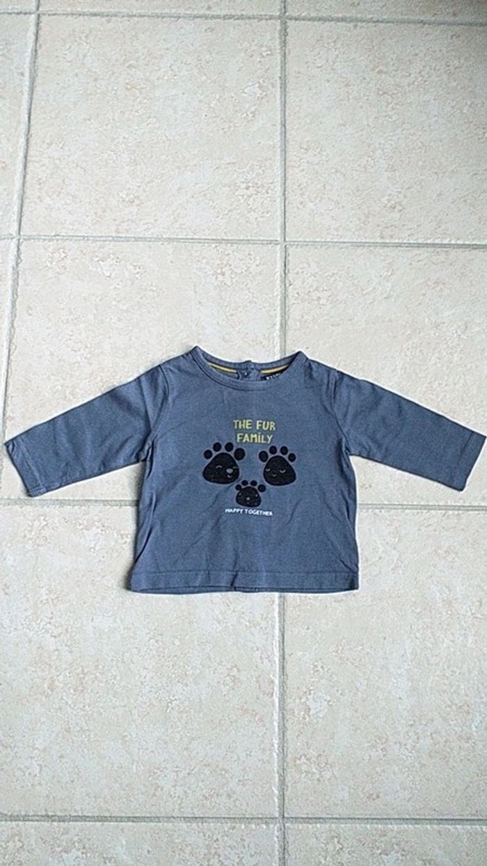 Tshirt manches longues 3 mois