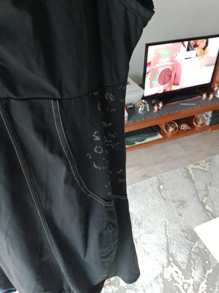 Robe tunique sans manches et motifs - photo numéro 2