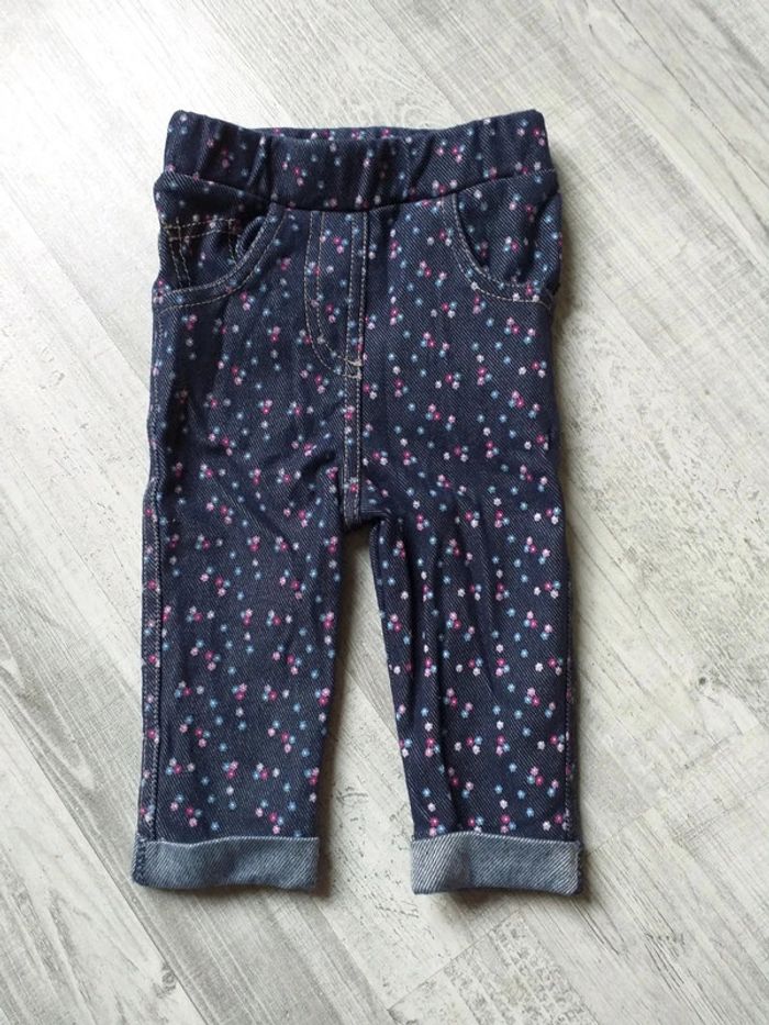 Leggins fleuri 6 mois
