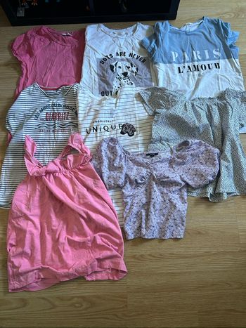 Lot short et tee shirt 14 ans