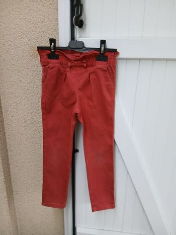 Pantalon filles tissaia taille 7 ans