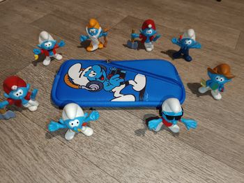 Pochette Switch Schtroumpfs