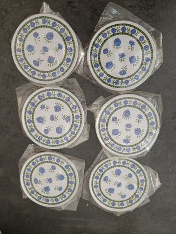 Lot de 6 dessous de verre