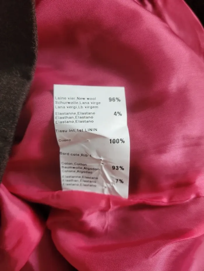 Veste cintrée taille 38 i code - photo numéro 5