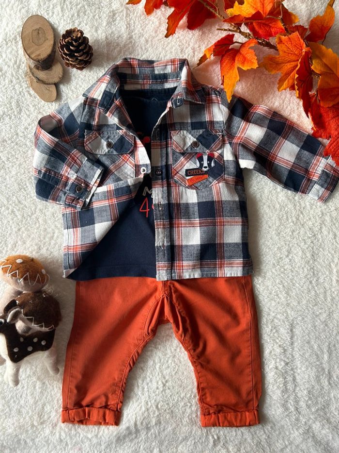 Lot 3 pièces 6 mois