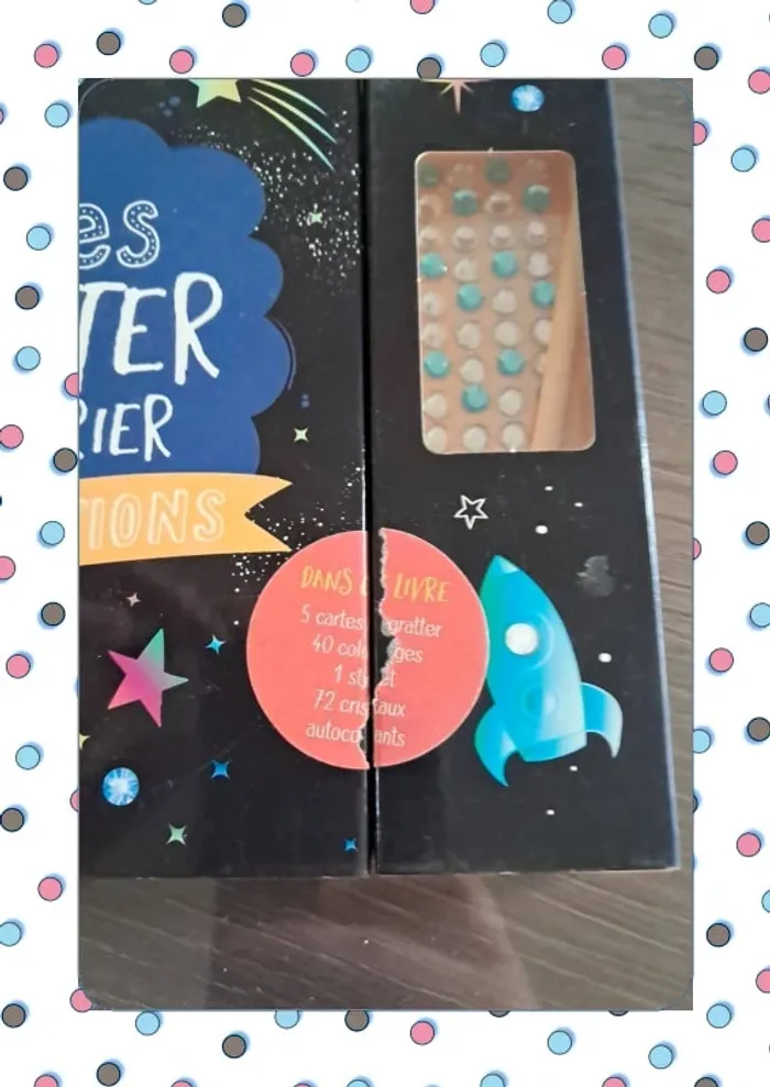 Carte à gratter coloriage - photo numéro 2