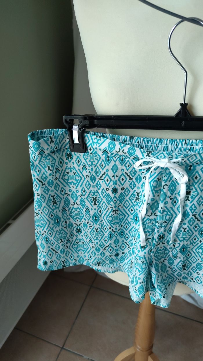 Short de nuit satin imprimé T46/48 - photo numéro 5