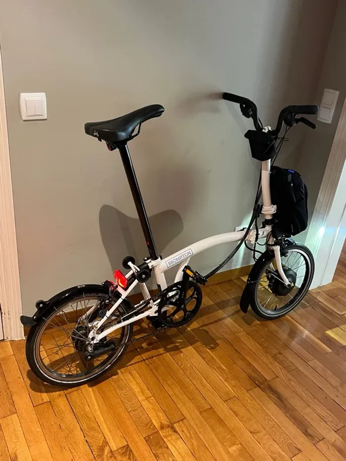 Brompton C-Line M6L blanc, - photo numéro 6