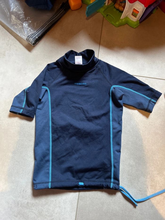 T-shirt anti UV, 6 ans, Tribord