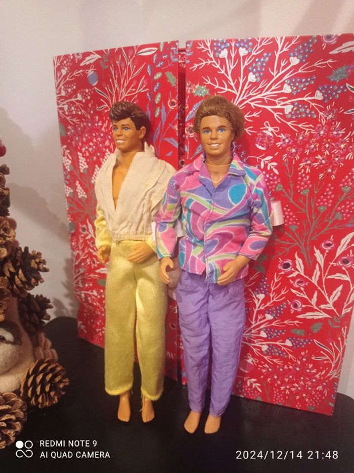 Lot 2 Ken vintage Derek et Ken totally Hair, 1991 - photo numéro 4