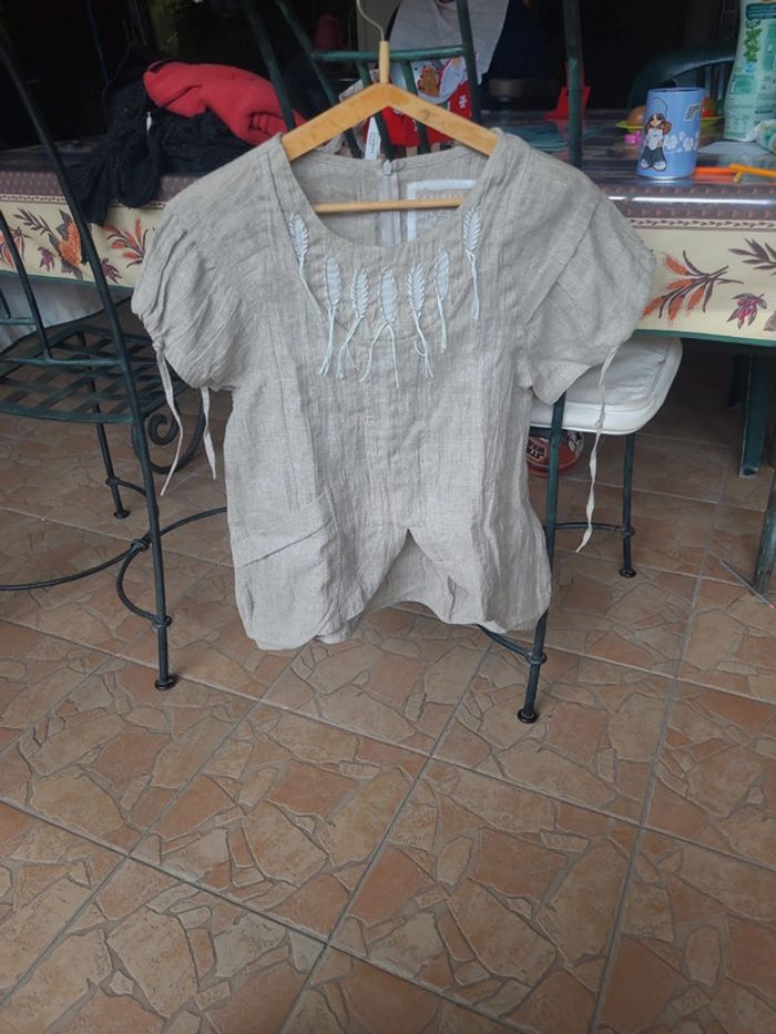 Blouse en lin
