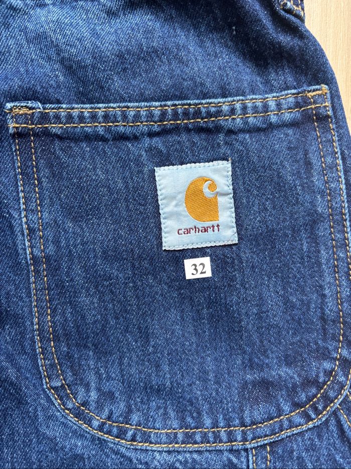 Short Carhartt Single Knee Rework Bleu Marine M / 32 - photo numéro 2