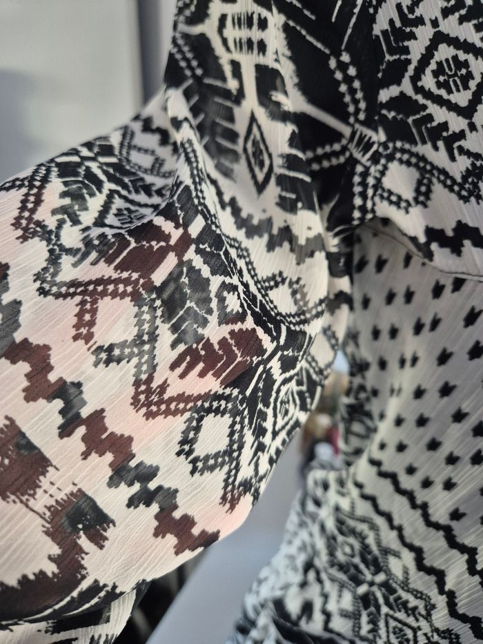 Robe fluide à motifs - photo numéro 5