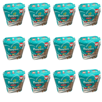 Lot de 252 Couches Pampers Baby Dry  Pants 12-17kg Taille 5 Neuf