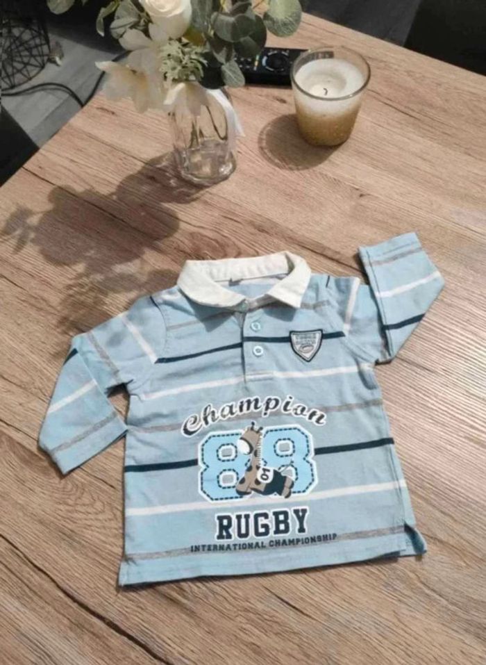 Polo rugby 6 mois