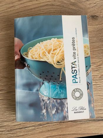Livre 150 recette de cuisine pasta vite prêtes