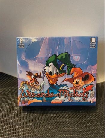 Wizards of Mickey Origines display 30 boosters set de base FR Disney tcg sous blister vintage non Lorcana