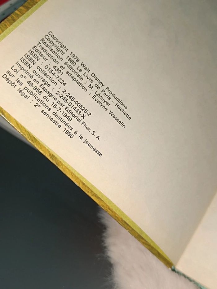 Livre petit Âne-Walt Disney🩶Mickey Club - photo numéro 2