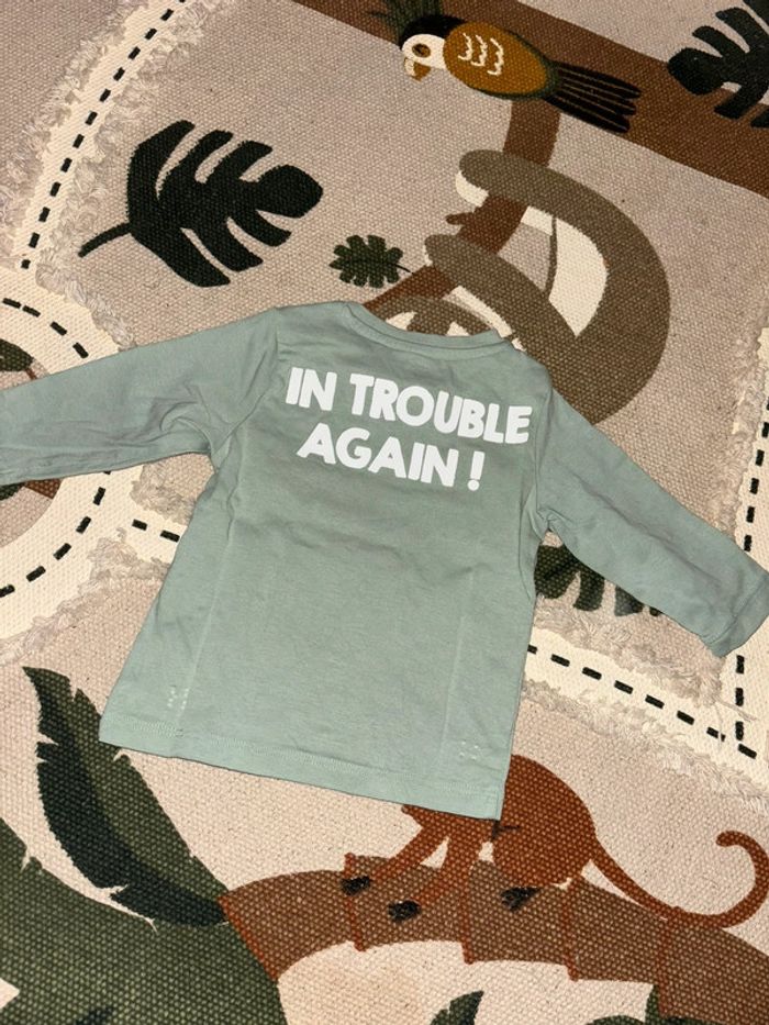 T-shirt manche longue 3 mois - photo numéro 2