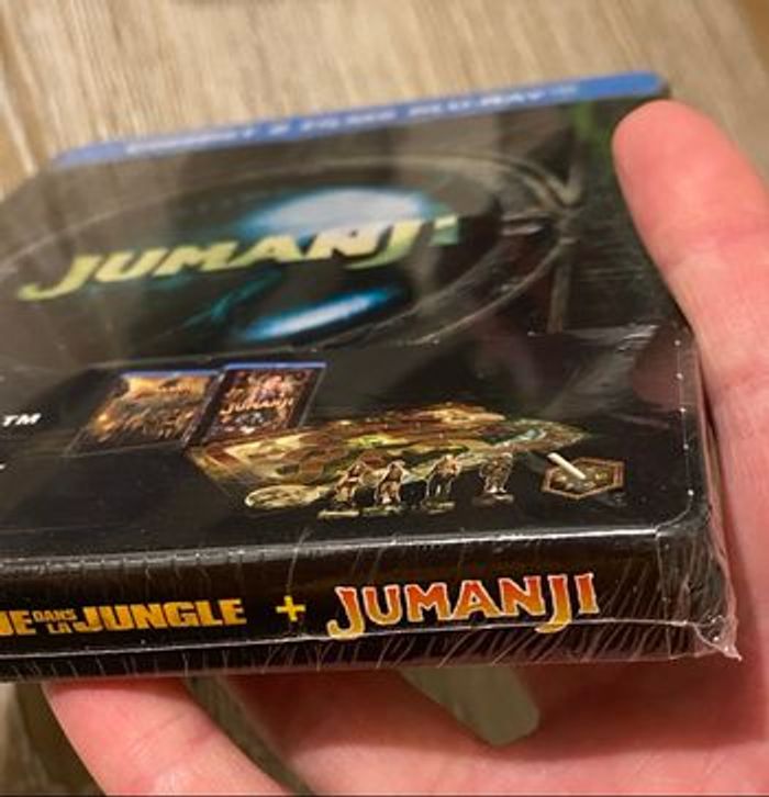 Steelbook 2 films + jeu Jumanji - photo numéro 2