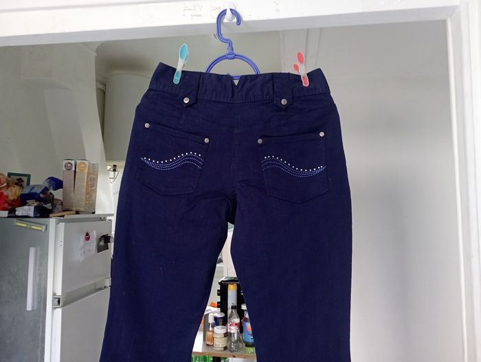 Pantalon de femme taille 38 de marque blanche porte - photo numéro 8