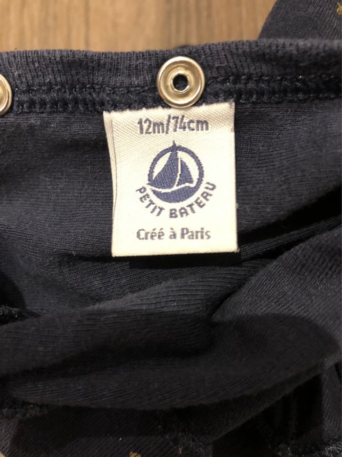 Sous pull (col roulé)Petit Bateau 12 mois petit - photo numéro 4