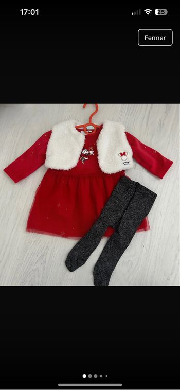 Tenue de fête 6 mois