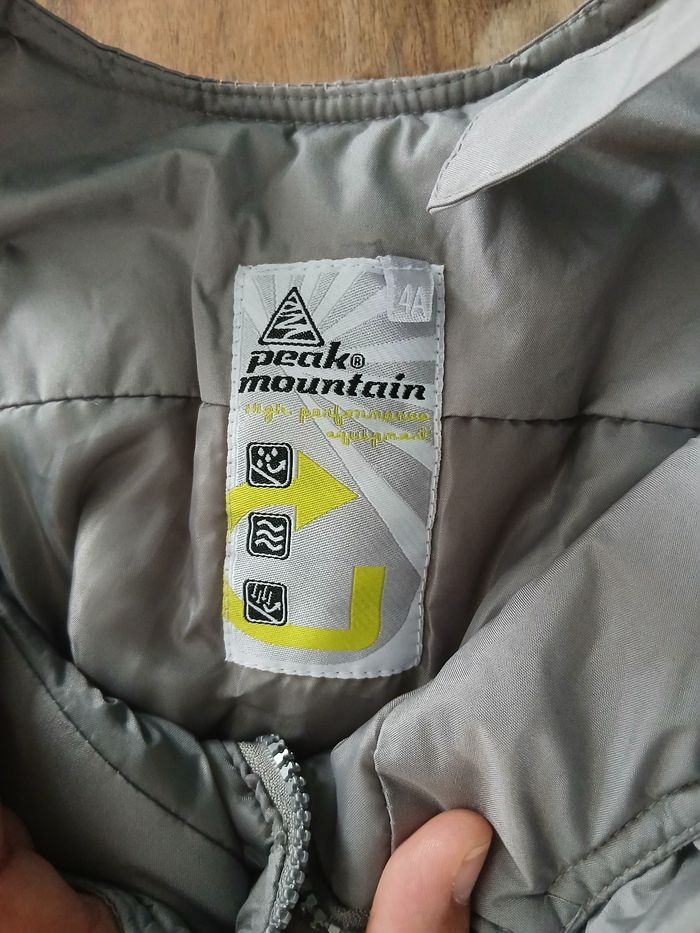 Pantalon salopette de ski taille 4 ans - photo numéro 2