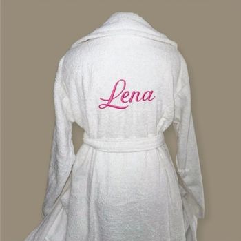 Peignoir adulte personnalisé 