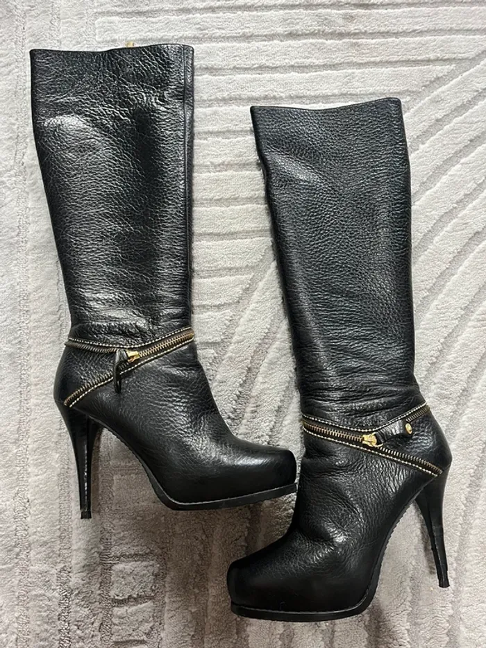 Bottes hautes Liu Jo noires
