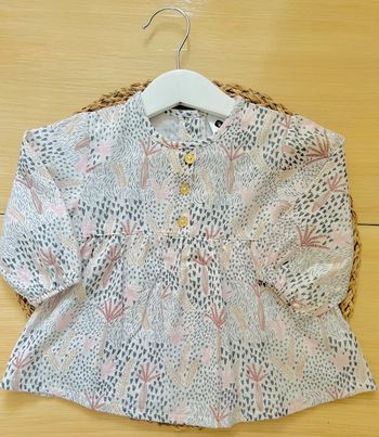 Blouse à motifs Grain de Blé