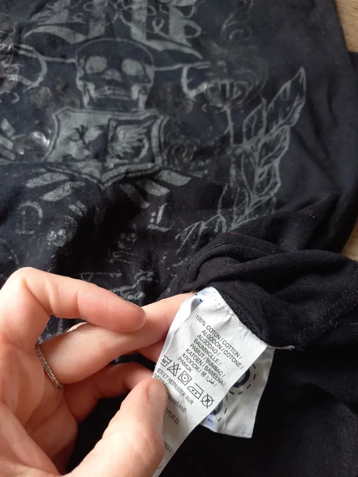 tee-shirts noir 12 ans - photo numéro 10