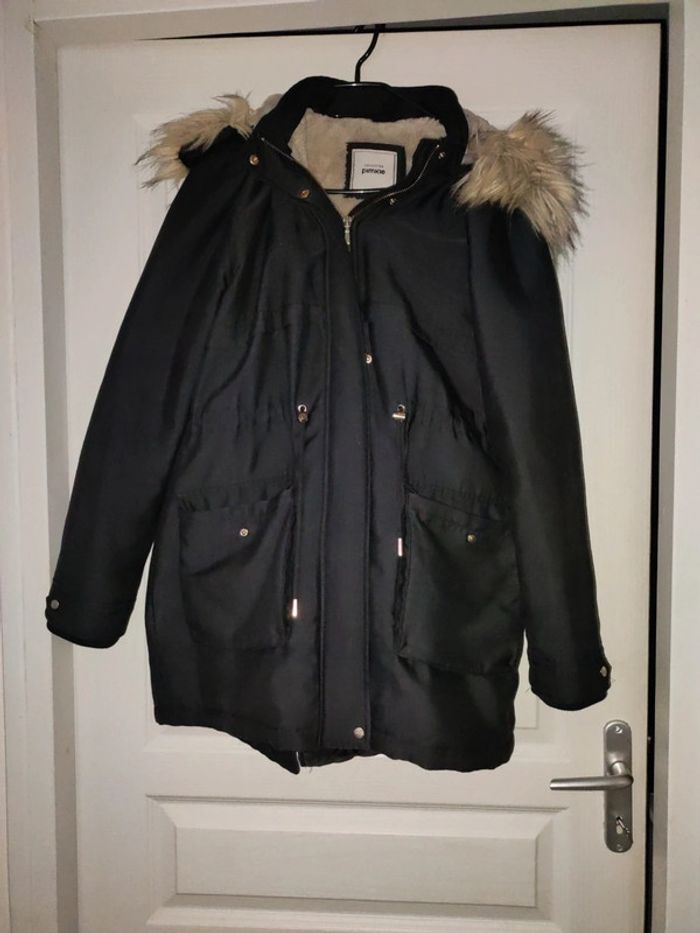 Manteau chaud avec capuche - photo numéro 2