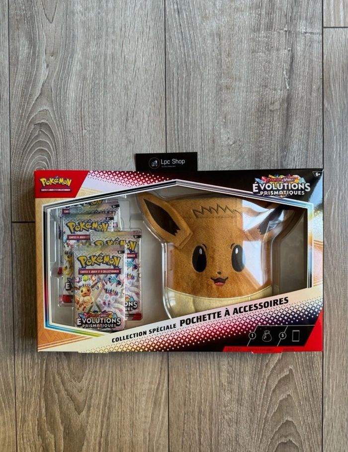 POKÉMON COFFRET POCHETTE ACCESSOIRES - EV 8.5 - AVEC DÉFAUT SCELLAGE- FR - photo numéro 1