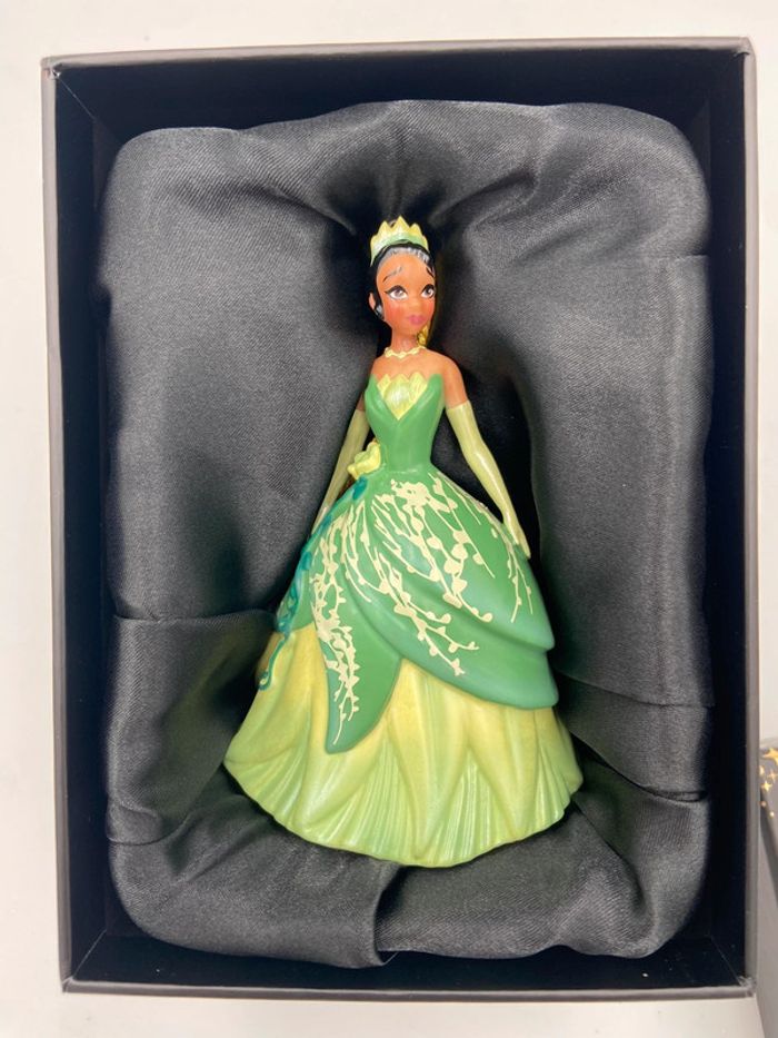 Disney Princess Tiana Ornament Figure 2023 Porcelain Holiday - photo numéro 2