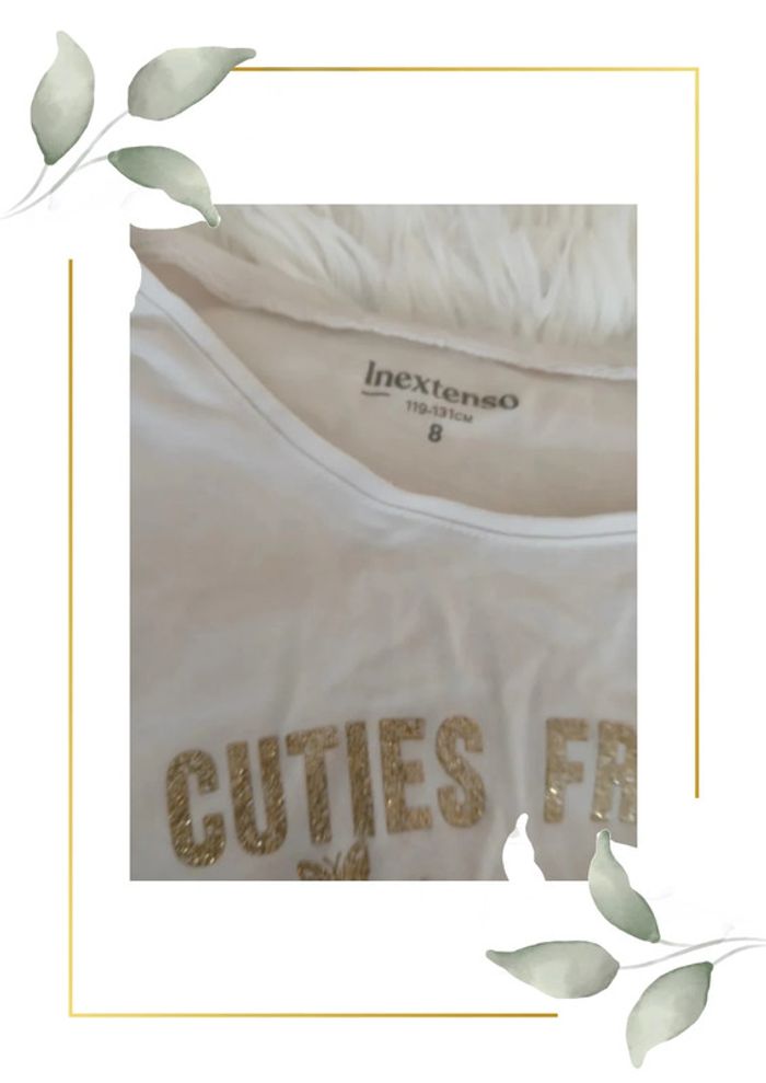 Tee-shirt 8 ans in extenso - photo numéro 2