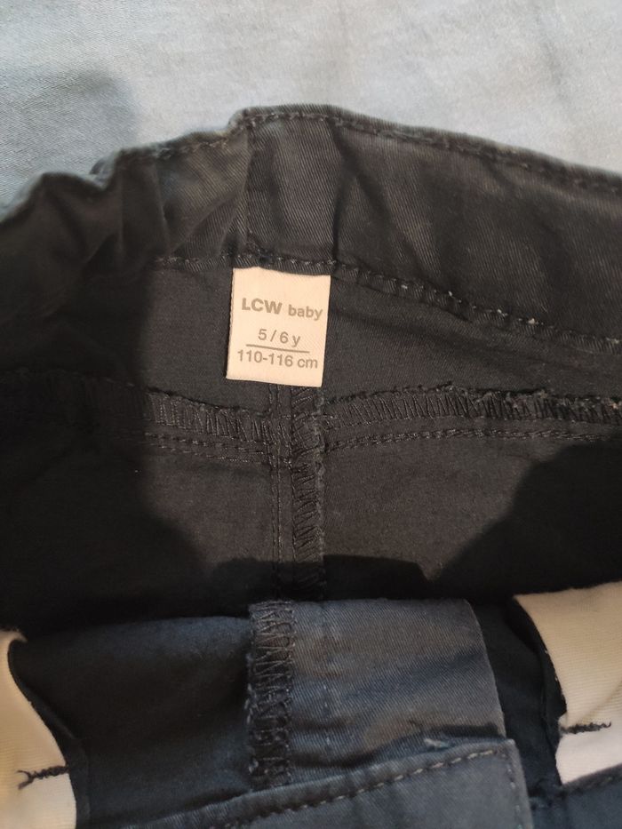 Pantalon avec bretelles garçon 5/6 an, - photo numéro 5